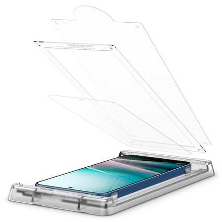 Spigen Elite Shield EZ Fit HD - Film hydrogel pour Samsung Galaxy S25 (Transparent)