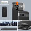 Spigen Optik.TR EZ Fit Camera Lens Protector 2-Pack - Verre de protection pour Google Pixel 8A (2 pces) (Noir)