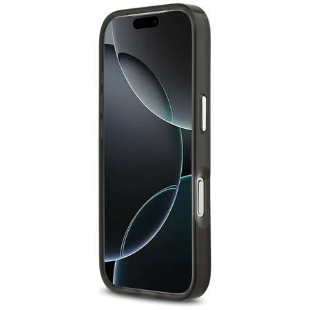 Etui do iPhone 17 Pro do MagSafe Karl Lagerfeld Logo Oryginalny Czarny Case