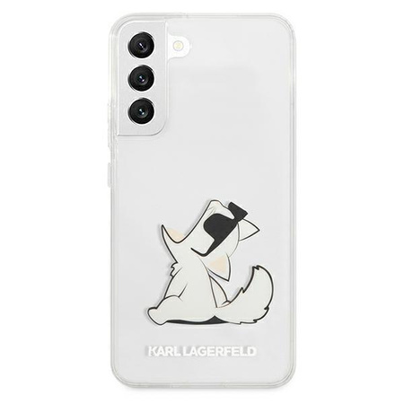 Karl Lagerfeld Choupette Fun - Samsung Galaxy S22 Tasche (Transparent)