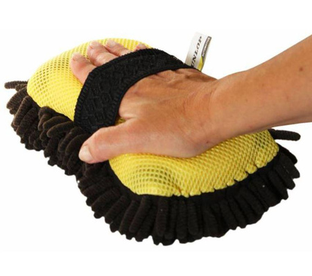 Dunlop - Doppelseitiger 2-in-1-Autowaschschwamm aus Mikrofaser