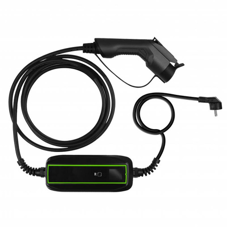 Green Cell - GC EV PowerCable 3.6kW Schuko - 1. típusú mobil töltő elektromos autók és plug-in hibridek töltéséhez