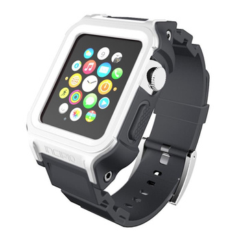 Incipio Octane Strap - Armored strap for Apple Watch, 38/40/41 mm case (white/gray)