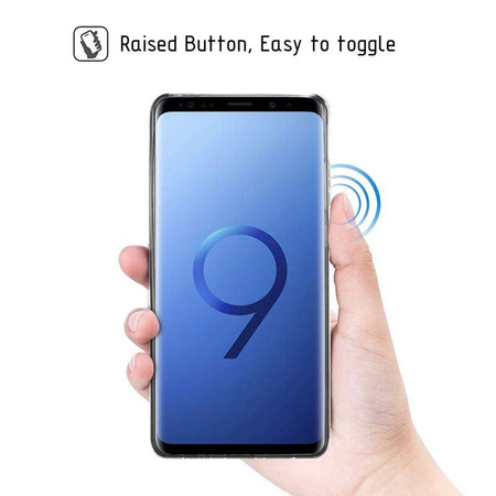 Crong Crystal Slim Cover - Samsung Galaxy S9 Hülle (Transparent)