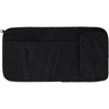 CAR ORGANIZER for sun visor, Dunlop storage compartment, Black