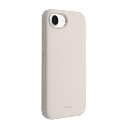 Crong Color Cover Magnetic - pouzdro MagSafe pro iPhone 16e (kamenná béžová)