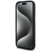Karl Lagerfeld Silicone Shadow Metal Initial MagSafe - Hülle für iPhone 15 (schwarz)