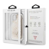 Guess Liquid Glitter Hearts - iPhone 11 Pro tok (arany)