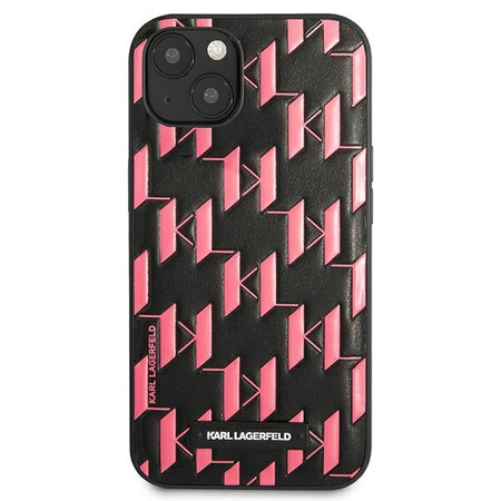Karl Lagerfeld Monogramm Plakette - iPhone 13 Hülle