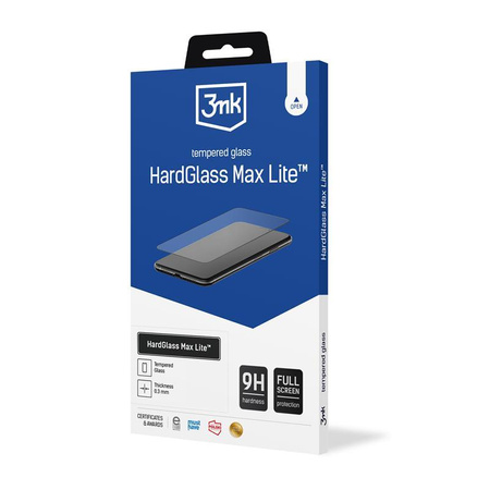 3mk HardGlass Max Lite - Verre trempé pour Motorola Moto G55 5G (Noir)