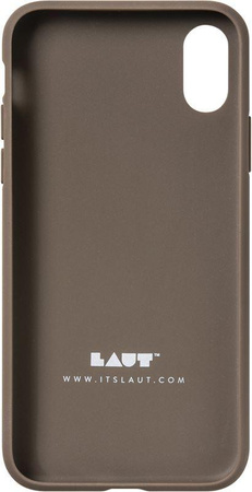 Laut PINNACLE - Coque en bois véritable pour iPhone XR (Noyer)