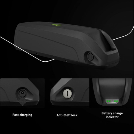 Green Cell - 36V E-Bike 14.5Ah (522Wh) GC PowerMove battery