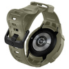 Spigen Rugged Armor Pro - Bracelet + étui pour Samsung Galaxy Watch 5 45 mm (Vintage Khaki)