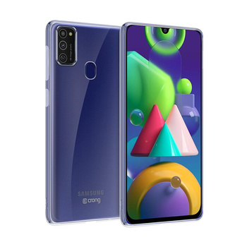 Crong Crystal Slim Cover - Samsung Galaxy M21 tok (átlátszó)