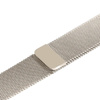 Crong Milano Steel - Řemínek z nerezové oceli pro Apple Watch 44/45/46/49 mm (šampaňské)