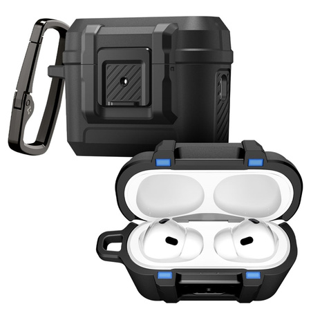 Spigen Lock Fit - Armored Case for Apple AirPods Pro 3 (Matte Black)