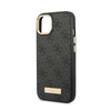 Guess 4G Logo Plate MagSafe - iPhone 13 Tasche (schwarz)