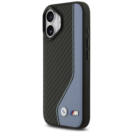 BMW M Carbon Logo MagSafe - Hülle iPhone 17 (blau)