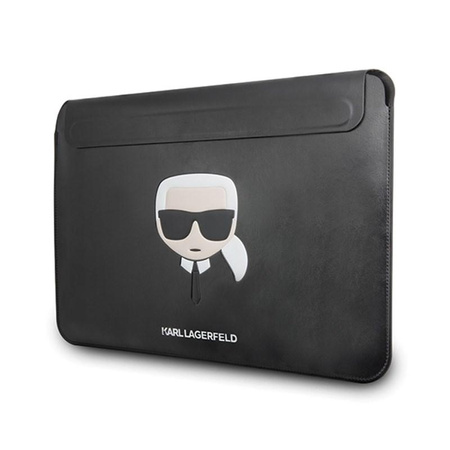 Karl Lagerfeld Ikonik Sleeve - pouzdro pro Macbook Pro / Air 13" / notebook 13" (černé)
