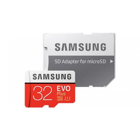 Paměťová karta Samsung MicroSDHC Evo+ - 32GB Class 10 UHS-I U1 95/20 Mbps s adaptérem