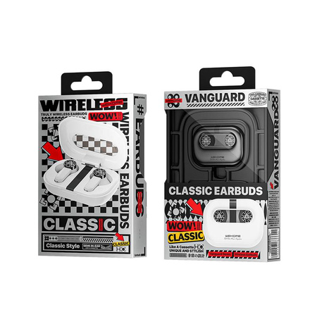 WEKOME VA06 Vanguard Series - bezdrátová sluchátka Bluetooth V5.2 TWS s nabíjecím pouzdrem (zelená)