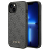 Guess 4G fém arany logó - iPhone 14 Plus tok (szürke)