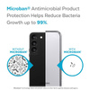 Speck Presidio Perfect-Clear - Étui pour Samsung Galaxy S22+ avec revêtement MICROBAN (transparent/transparent)