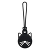 Kate Spade New York Holder - Protective Case Keychain for Apple AirTag (Black Cat)
