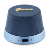 Guess Magnetic Script Metal Logo - Enceinte Bluetooth V5.3 (bleu)