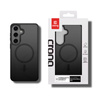 Crong Hybrid Matte Magnetic - MagSafe Case Samsung Galaxy S24 (Black)