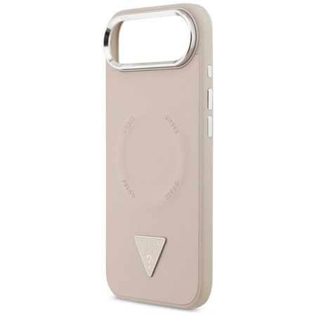 Guess Triangle Logo MagSafe - Case iPhone Air (Pink)