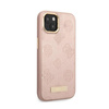 Guess Plaque logo Peony MagSafe - Etui iPhone 13 (rose)
