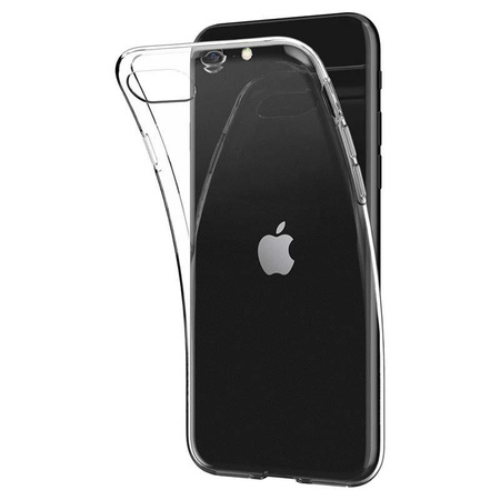 Spigen Liquid Crystal - Coque pour iPhone SE 2022 / SE 2020 / 8 / 7 (Transparent)
