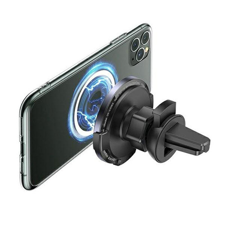 USAMS US-CD164 - Autohalterung mit induktivem 15-W-Ladegerät (schwarz)