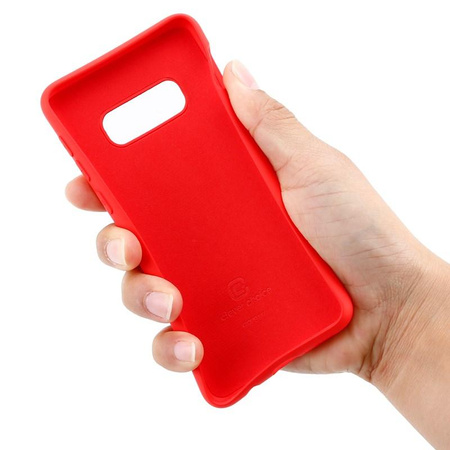 Crong Color Cover - Samsung Galaxy S10e tok (piros)
