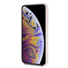 Karl Lagerfeld Silicone Iconic - Etui iPhone Xs Max (jasnoróżowy)