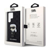 Karl Lagerfeld NFT Saffiano Monogram Ikonik - Samsung Galaxy S23 Ultra Case (black)