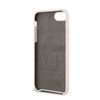 Karl Lagerfeld Fullbody Silicone Iconic - pouzdro pro iPhone SE 2020 / 8 / 7 (světle růžové)