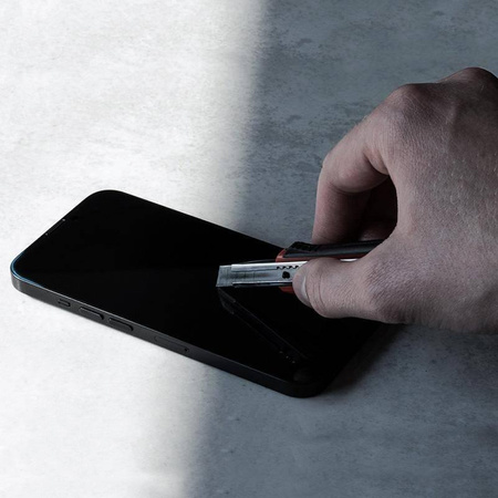 SZKŁO HYBRYDOWE NA EKRAN DO IPHONE 13 PRO MAX | 14 PLUS, Crong, Ochronne na Wyświetlacz