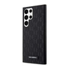 Karl Lagerfeld Saffiano Monogram Metal Logo - pouzdro pro Samsung Galaxy S23 Ultra (černé)