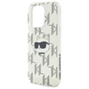 Karl Lagerfeld IML Choupette Head Electroplated - iPhone 16 Pro tok (átlátszó)