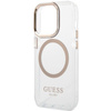 ETUI MAGSAFE GUESS DO IPHONE 15, Case Przezroczyste, Magnetyczne, Modne