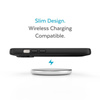 Speck Presidio2 Pro - Antibakterielles Gehäuse für iPhone 14 Plus (Schwarz / Schwarz / Weiß)