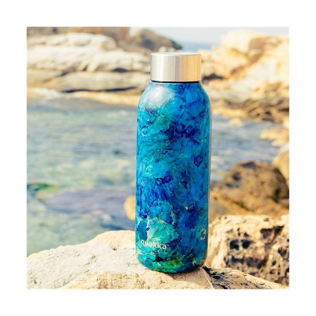 Quokka Solid - Termo láhev z nerezové oceli 510 ml (Blue Rock)