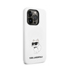 Karl Lagerfeld Silicone NFT Choupette - iPhone 14 Pro Max Case (white)