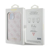 Guess 4G Metall Gold Logo - iPhone 15 Plus Tasche (rosa)