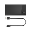 Green Cell PowerPlay20s - Banque d'énergie 20000 mAh avec USB-A QuickCharge 3.0 et 2x USB-C Power Delivery 22.5W (noir)