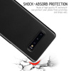Crong Smooth Skin - Étui pour Samsung Galaxy S10+ (noir)