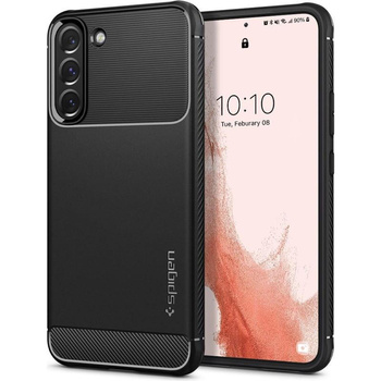 Spigen Rugged Armor - tok Samsung Galaxy S22 készülékhez (fekete)