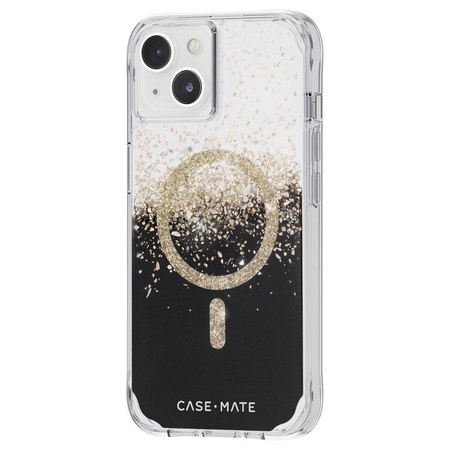Case-Mate Karat MagSafe - Etui iPhone 14 zdobione onyksem (Onyx)
